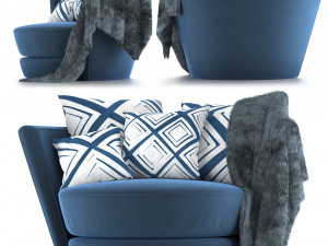 my nest sofa 3D Модель