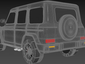 mercedes-benz-g63-amg 3D मॉडल