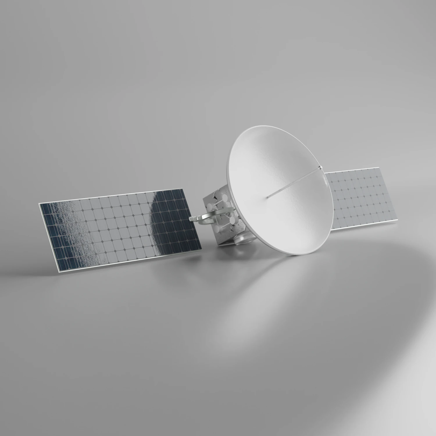 satellite 3D Model .c4d .max .obj .3ds .fbx .stl .blend