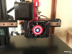 mod de ventilador duplo kingroon kp3s Modelo de Impressão 3D