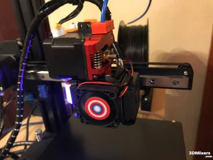kingroon kp3s dual blower mod 3D Print Model
