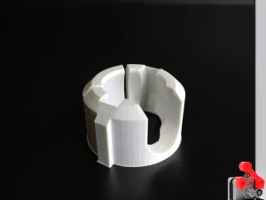 BUCHA DA ALAVANCA DE ENGRENAGEM MERCEDES VITO W639 2003-2014 32 MMINTENSIFICADA Modelo 3D