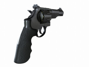 REVOLVER SMITH WESSON MP R8 Modello 3D