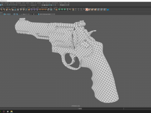 REVOLVER SMITH WESSON MP R8 Modello 3D