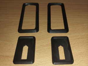 GASKETS FOR VW GOLF 2 HANDLES Modelo 3D