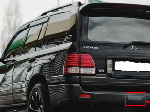 Lexus LX 470 rear bumper cover 3D 打印模型