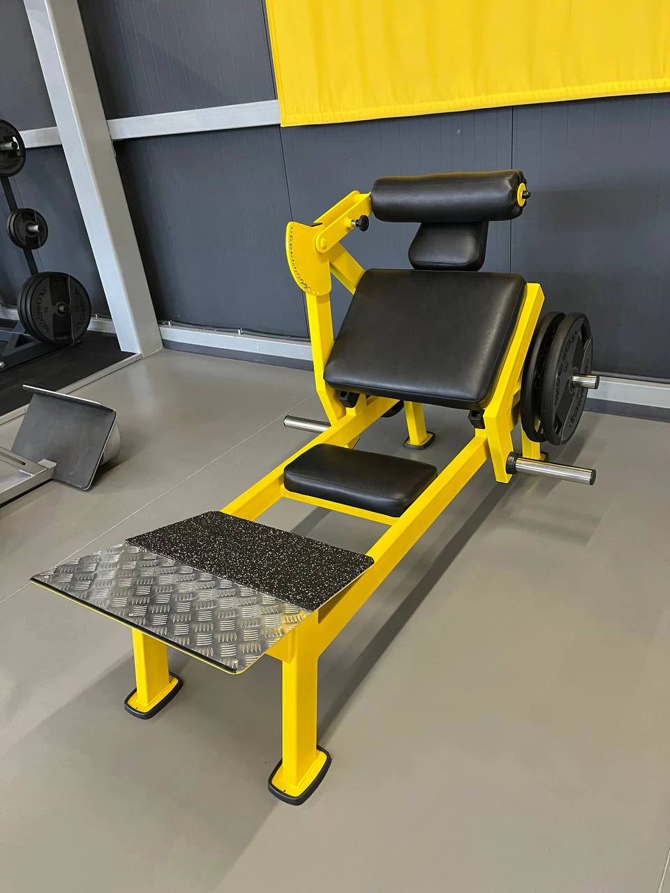 Seated bridge exercise machine 3D Model .c4d .max .obj .3ds .fbx .stl .blend 