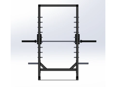 of the Smith Machine sports trainer 3D Model