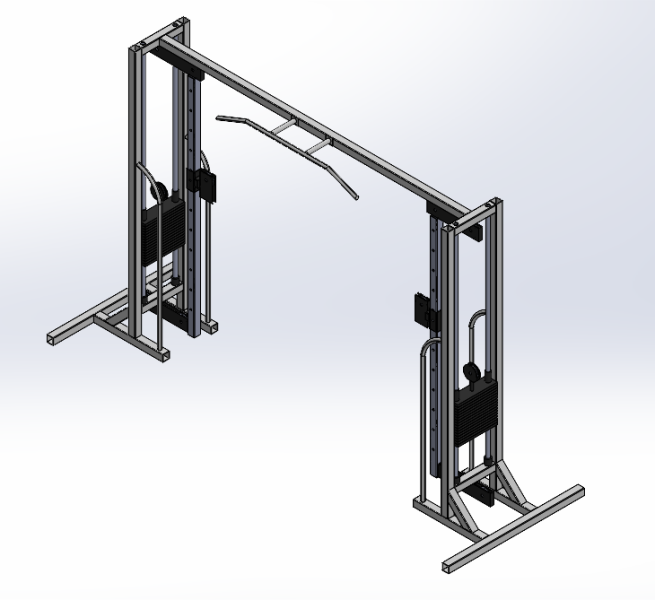 symulatora Crossover Model 3D .c4d .max .obj .3ds .fbx .stl .blend 