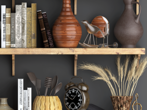 Decorative set 3D Model