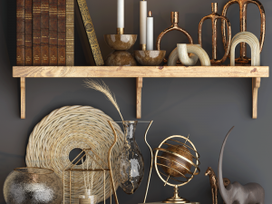 Decorative set 3D Model