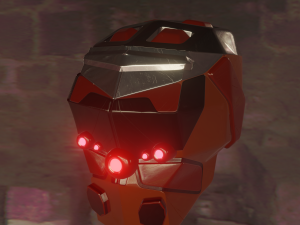 robo head Modelo 3D
