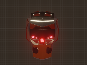 robo head Model 3D