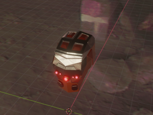 robo head Model 3D