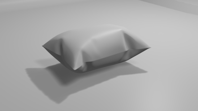 pillow high detailed Modello 3D .c4d .max .obj .3ds .fbx .stl .blend 