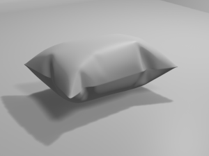 pillow high detailed Model 3D