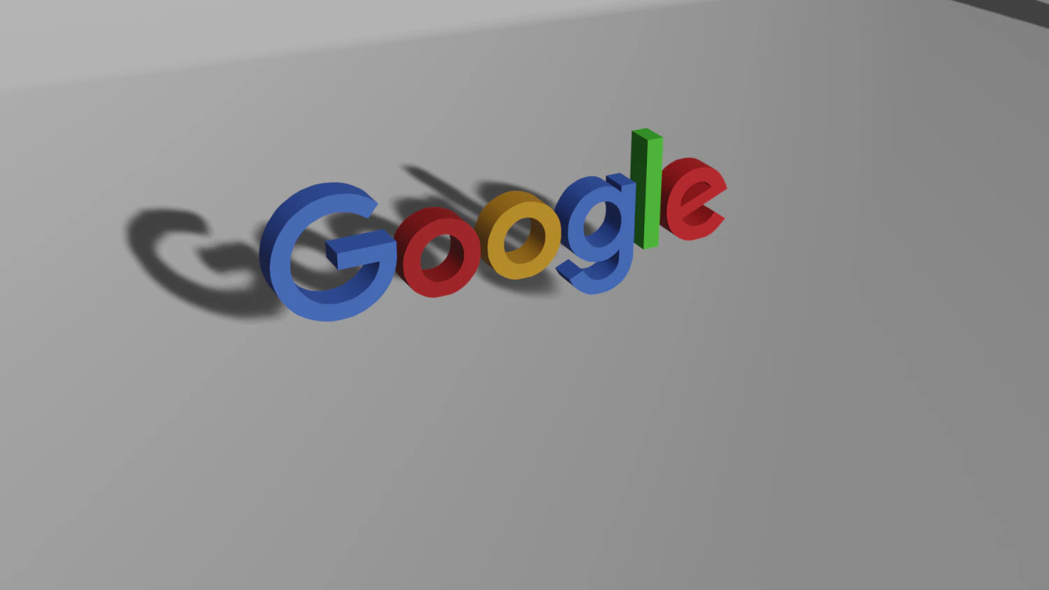 logotipo do Google Modelo 3D .c4d .max .obj .3ds .fbx .stl .blend 