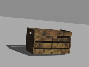 wood box 3D Model
