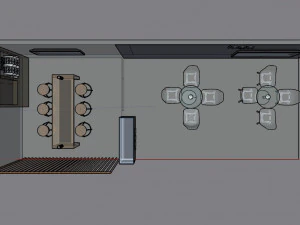 Estande de exposi&ccedil;&atilde;o 4 em 1 Modelo 3D