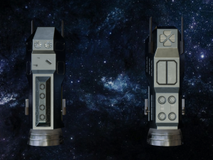 spaceship frigate bfx-135 Modelo 3D