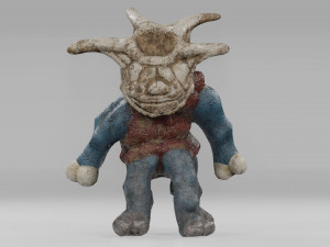 stylized monster julermo 3D Model