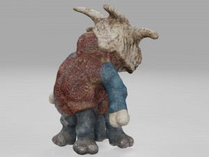 stylized monster julermo 3D Model