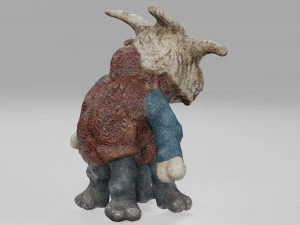 stylized monster julermo 3D Model