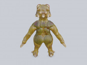 stylized monster lupio Modèle 3D