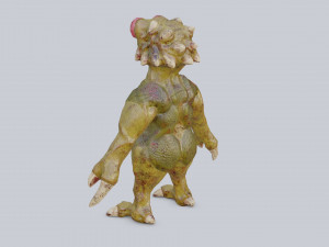stylized monster lupio Modèle 3D