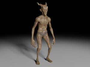 evil monster catos Model 3D
