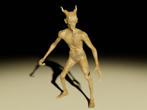 evil monster catos Modelo 3D