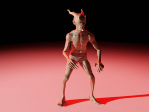 evil monster catos Modelo 3D