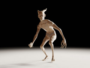 evil monster catos Modelo 3D