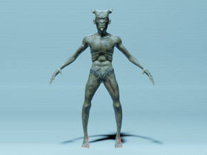 evil monster catos Modelo 3D