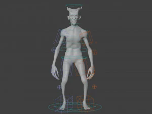 邪悪な怪物カトス 3Dモデル