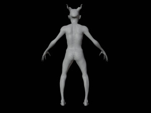 evil monster catos Modelo 3D