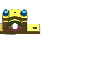 plummer block Model 3D