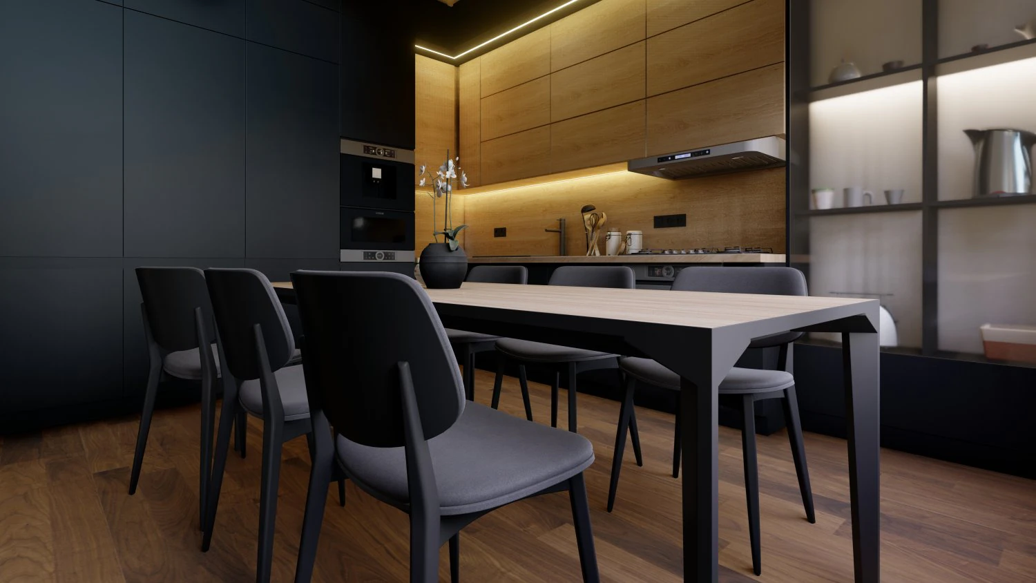 Modern Apartment 3D Model .c4d .max .obj .3ds .fbx .stl .blend 