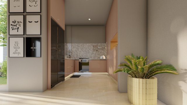 Modern Kitchen Modèle 3D .c4d .max .obj .3ds .fbx .stl .blend 