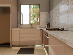Modern Kitchen Modèle 3D