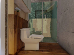 Small Bathroom 3D Model