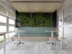 Scandinavian Coffee Shop 3Dモデル