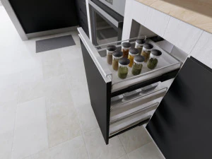 Scandinavian Kitchen Set 3D Model