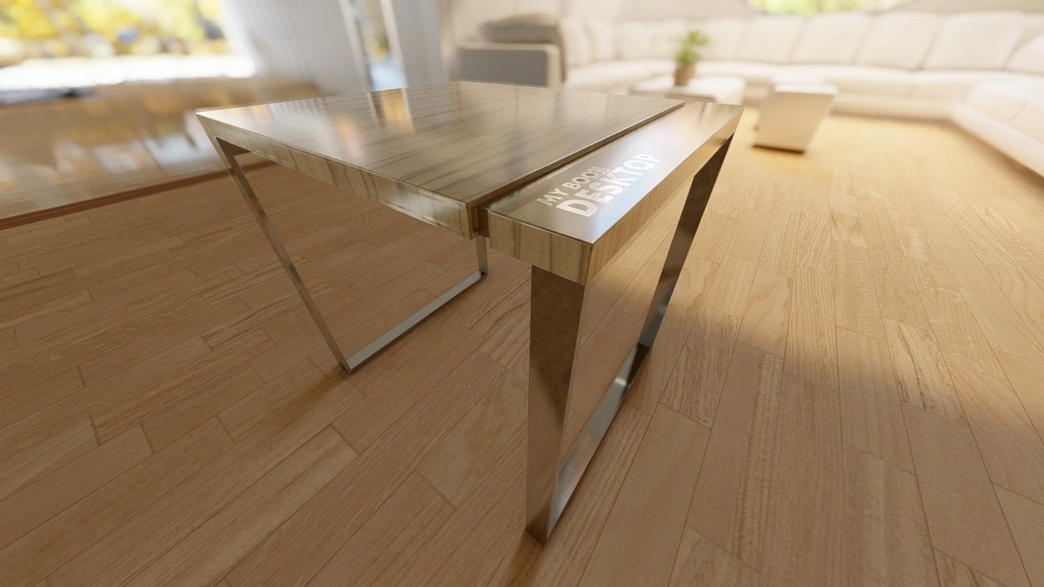 Sliding Table 3D Model .c4d .max .obj .3ds .fbx .stl .blend 