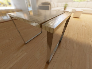 Sliding Table 3D Model