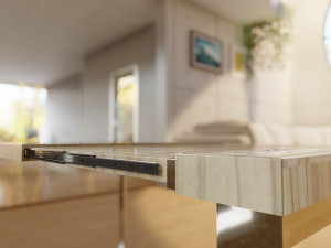 Sliding Table Modelo 3D