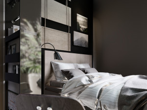 MODERN WARDROBE 3D मॉडल