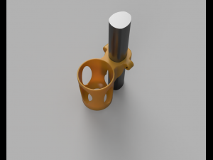 cup holder for the ninebot max scooter Modelo 3D