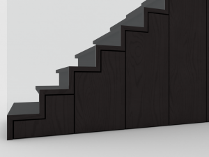 modern staircase Modello 3D