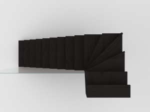 modern staircase Modello 3D
